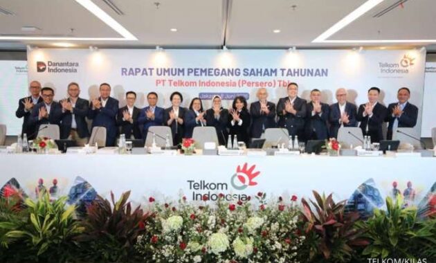 Attachment for Gelar RUPST tahun buku 2025, Telkom bagikan dividen Rp21,9 triliun